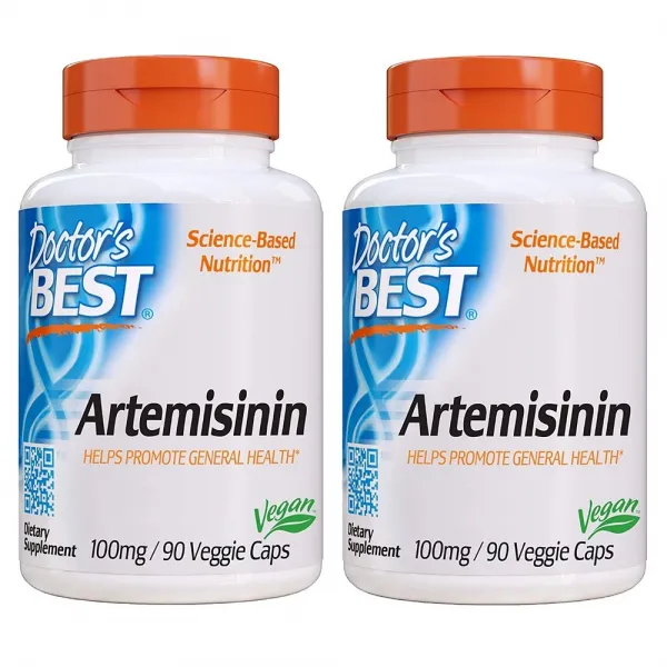 Doctor's Best 닥터즈베스트 아르테미시닌 100mg 90캡슐(병당 45일), 1mg, 2개