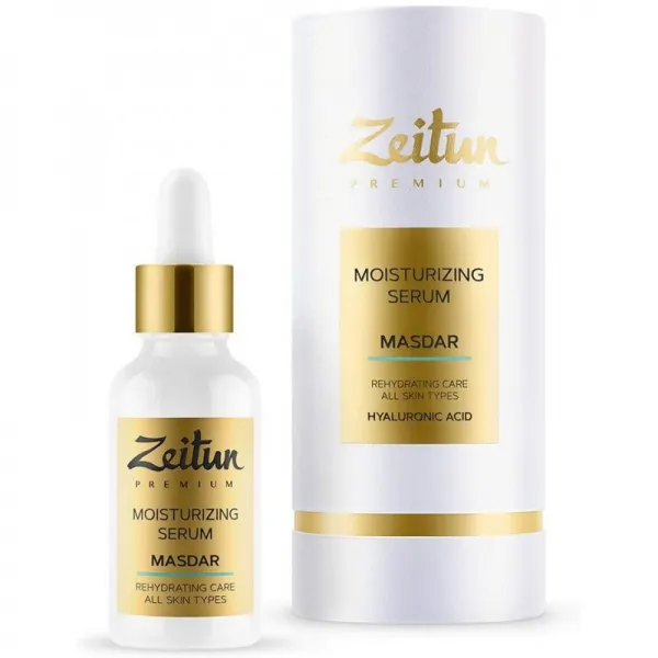 Zeitun Hyaluronic Acid Serum For Face 펩타이드 세럼 즉각적인 피부의 편안함을위한 경량 페이스 모이스처 라이저 – 실리, 1