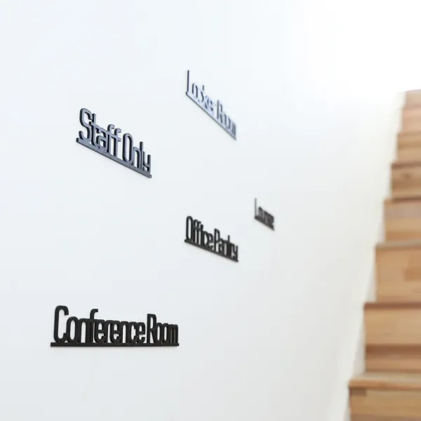 생활만 오피스인테리어 아크릴 도어사인 문패, 07_Reception (접수처)