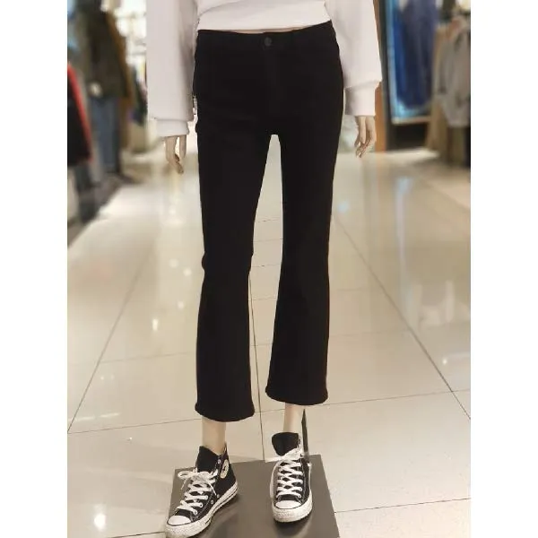  현대백화점 Frj 에프알제이 F98fdp841m 블랙raw기모부츠컷데님