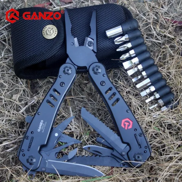 간조 G302B G302H 다중 공구 나이프 플리에 EDC 접이식 멀티툴 플라이어 다기능 캡밍 어업 서바이벌 비트간조 G302b간조 멀티, 01 China, 01 G302B GANZO