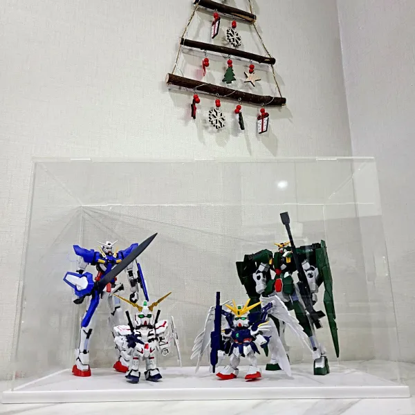 더보이 MG 건담 싱글 더블 1/100 진열장 아크릴 케이스 피규어 프라모델 전시장 장식장 보관함