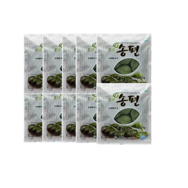 모시담은 한산모시떡 모시생송편400g 10팩 4kg 100개 단일상품