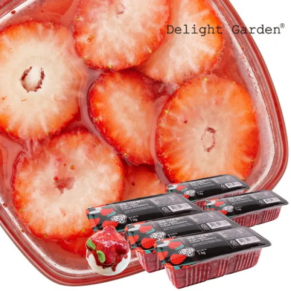 딜라잇가든 [딜라잇가든]냉동 가당딸기 1kg x 5, 단품없음