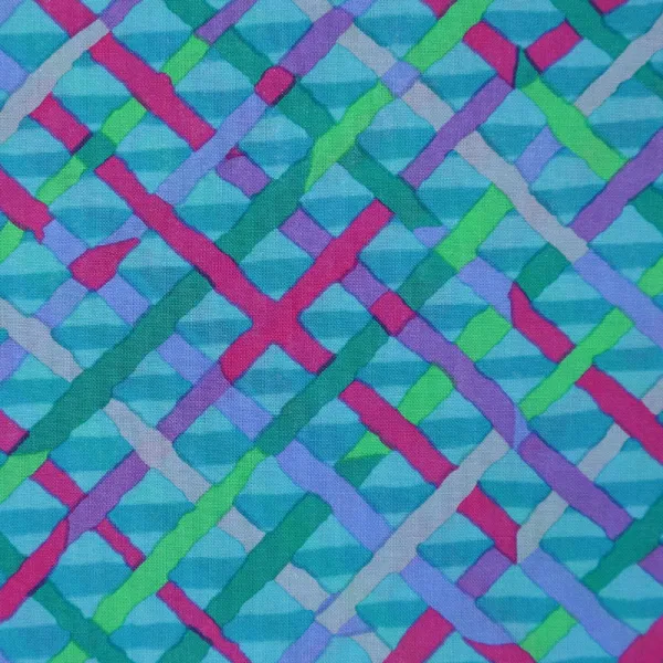 수예원단 이팔청춘 선 격자체크 미국 수입 면직물 패치워크 diy45x55cm, T13-라이트블루-PWBM037.TURQU