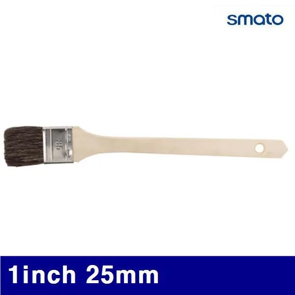 스마토 1024256 붓 사색편도 일반 1inch 25mm 35mm 12ea 1개