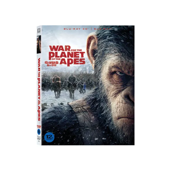 [블루레이] 혹성탈출 종의 전쟁 [3D 2D] 일반판 (2disc), 단일상품
