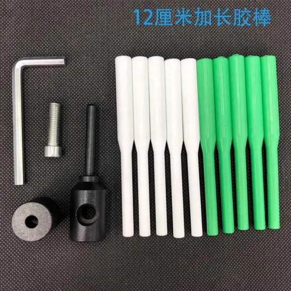 Ppr 호스 신기 글루스틱 수선 구멍 막기 수리 갈라지다 슬림 도구 면함 담을 깨다 블랙 칠함 7밀리미터 틀 _10 몽둥