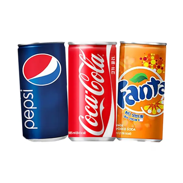 코카콜라 190ml30캔+펩시콜라190ml 30캔+환타오렌지190m30캔, 90개, 190ml