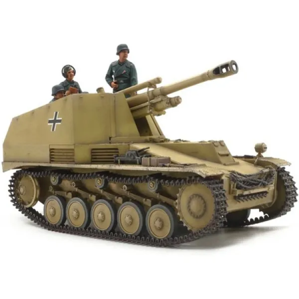 Tamiya America Inc 1 35 독일 자급 자 곡사포 Wespe Italian Front TAM35358 PROD1870002502, 한 가지 색