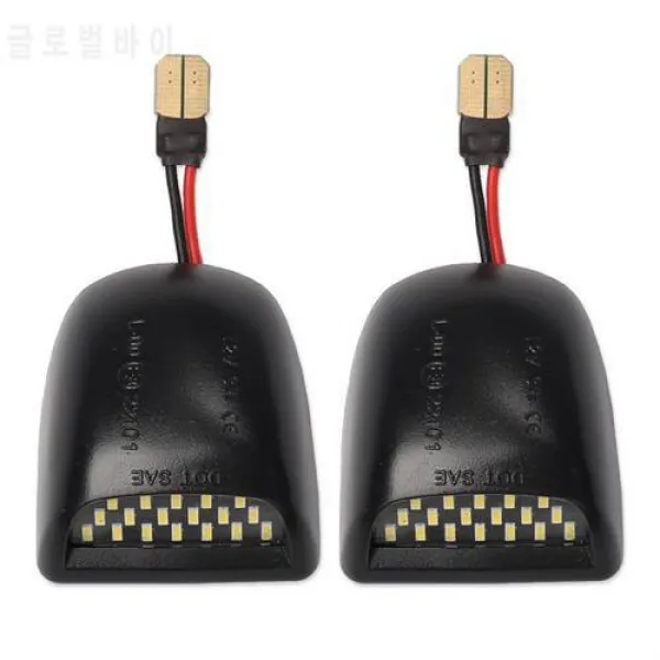 Chevy Silverado 눈사태 1500 2500 3500 년을위한 2X LED 번호판 빛 36-SMD