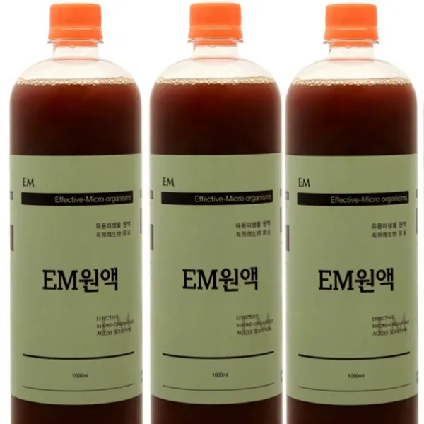 EM원액, 1000ml, 3개