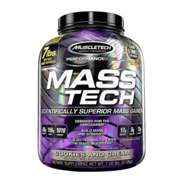 Muscletech Mass Tech Mass Gainer - Cookies Cream (14 Servings) PROD1990002400, 상세 설명 참조0, 상세 설명 참조0