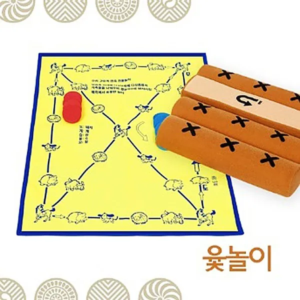 키즈마트 22429-소형윷놀이 민속놀이 설날 추석 정월대보름 단체게임 행사 명절놀이