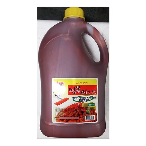 친정집 떡볶이소스 4.2kg X 4개 대용량 양념장 업소용, 단일상품