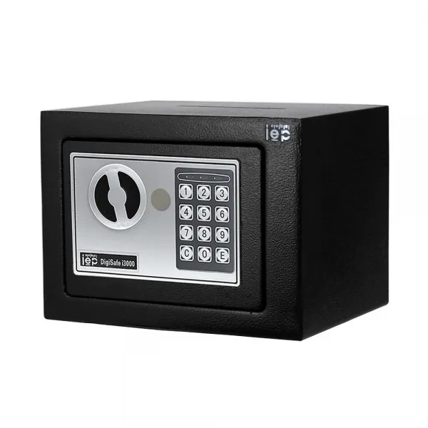아이이피 디지털 미니금고 i3000, BLACK