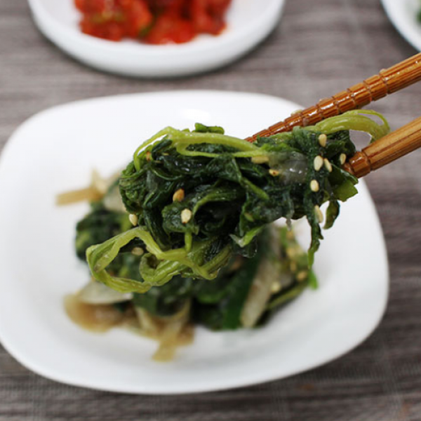 보름달식당 가정식반찬 수제반찬 골라담기 반찬 나물볶음 국 찌개 탕 모음 151종, 반찬 96. 취나물볶음 200g*2팩