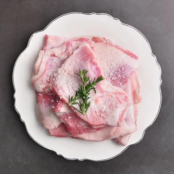 [푸르젠] 국내산 돼지 뒷고기, 1개, 두항정살 1kg