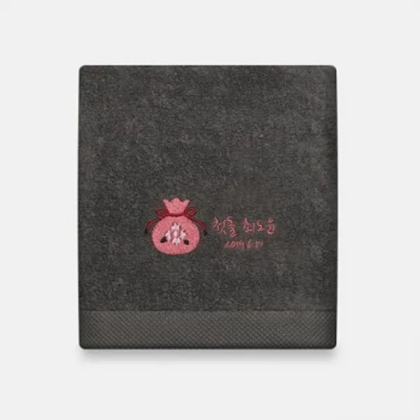ksw94024 답례품수건 낭만 향기복주머니 호텔타올 150g 200개 인쇄무료, 1, 인쇄없음(무지수건)