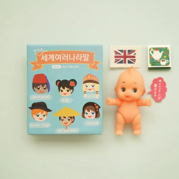 미니아코북 세계나라말북, 5set (일괄포장)