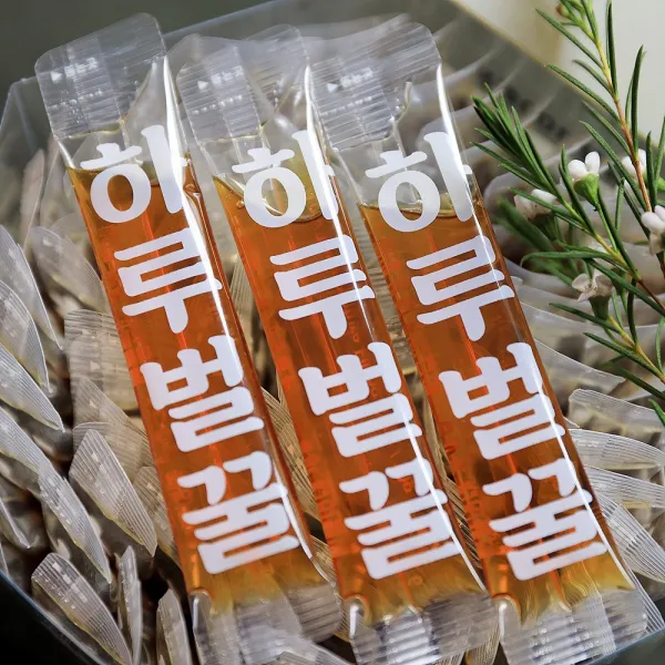 하루벌꿀 1+등급 국산 천연꿀스틱 아카시아꿀 밤꿀 피나무꿀 잡화꿀 100회분, 100개입