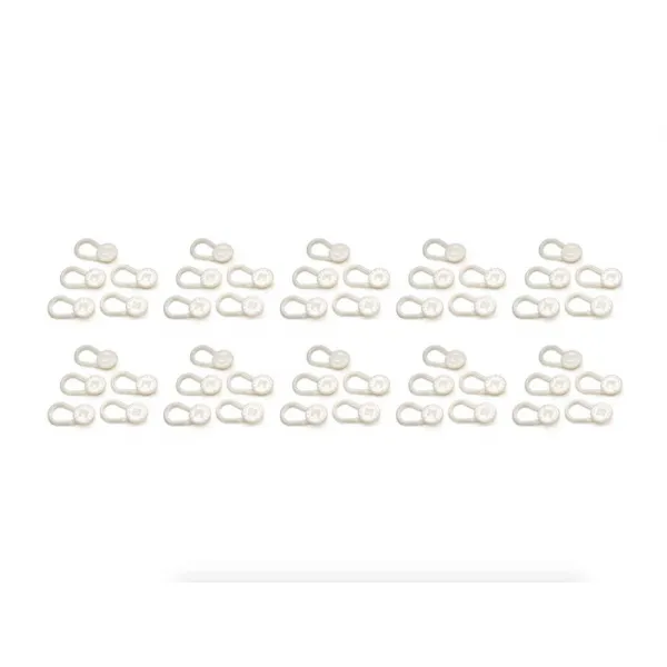 50 x 버튼 바지 익스텐더 패밀리 팩 - 바지, 반바지 및 스커트에 2.5cm(1인치) 엑스트라 허리 밴드 스트레치 추가 - 미사용 의류를 변형하고 새 옷을 절약하세요 - 일시적, 단일상품