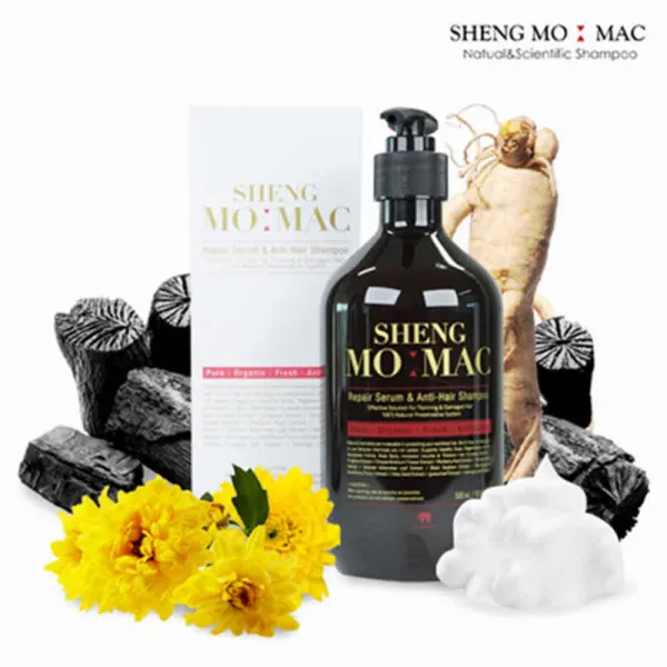 생모맥 자연유래 샴푸 한방 코퍼펩타이드 함유 모발 두피 케어 삼푸 500ml, 단일상품