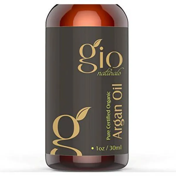 Gio Naturals 모로코 아르간 오일 - 100 % 순수 미 농무부 (USDA) 스킨 및, 상세내용참조