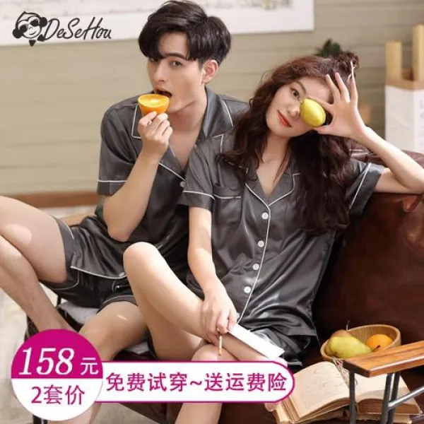 커플 파자마 커플잠옷 커플여름잠옷 커플홈웨어 커플실크잠옷 체크잠옷 순면잠옷 남성잠옷 커플반팔잠옷 여성잠옷 커플가운 캐릭터잠옷 잠옷바지 커플잠옷바지 원피스잠옷 커플 파자마 여름 얇은