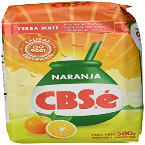Yerba Mate CBSe Orange Flavor 1.1 lbs from Argentina Yerba Mate CBSe 오렌지 풍미 499g 아르헨티나 출신, 1