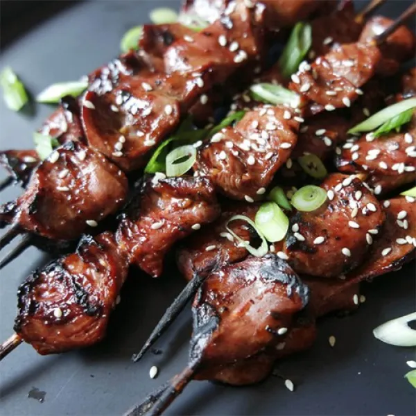 여러가지 닭꼬치가 한곳에, 1g, 06)염통꼬치1kg+소스순한맛460g