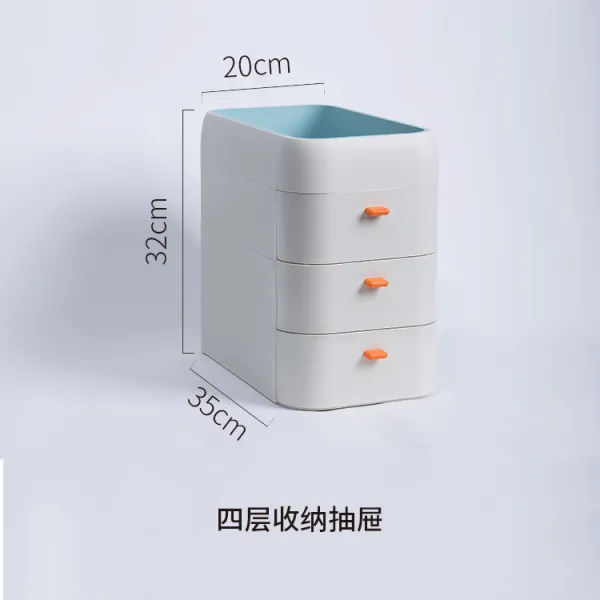 비너스월드 플라스틱수납함 상태 생활 북유럽테이블 면 레이어드 중첩 가능 서랍장롱 기숙사 메이크업 소품 정리 사이즈 상세한 견해 색상 도모함 사층
