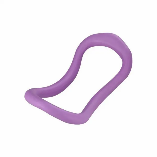 필라테스 높은감당하중 매력 링 마력권 초보자 힘줄볼 스트레칭 휴대용, T08-연보라-탄성 세미 소프트 1개