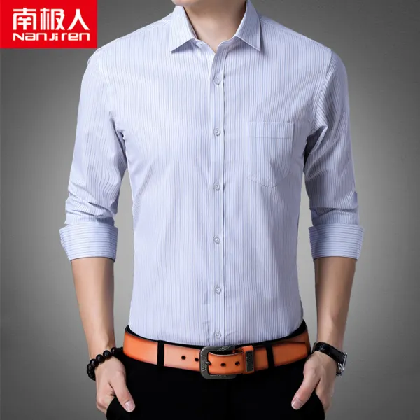 Nanjiren 얇은 남성의류 캐주얼셔츠 1079384