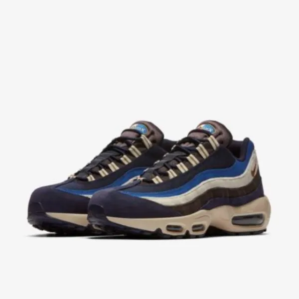 Nike (정품 )나이키 에어맥스 95 프리미엄 검파 538416-404/ Air Max Premium Trainers In Navy (영국직배송)