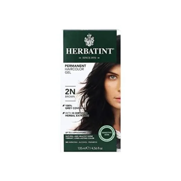 Herbatint 영구 허브 Haircolor 젤 다크 애쉬 금발 4.56 온스 999999350334, One Size, 5N Light Chestnut