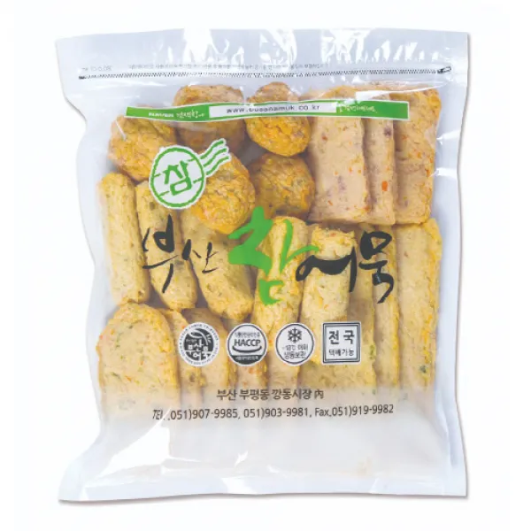 부산참어묵 부평깡통시장 직매장 매운모듬, 900g, 1팩