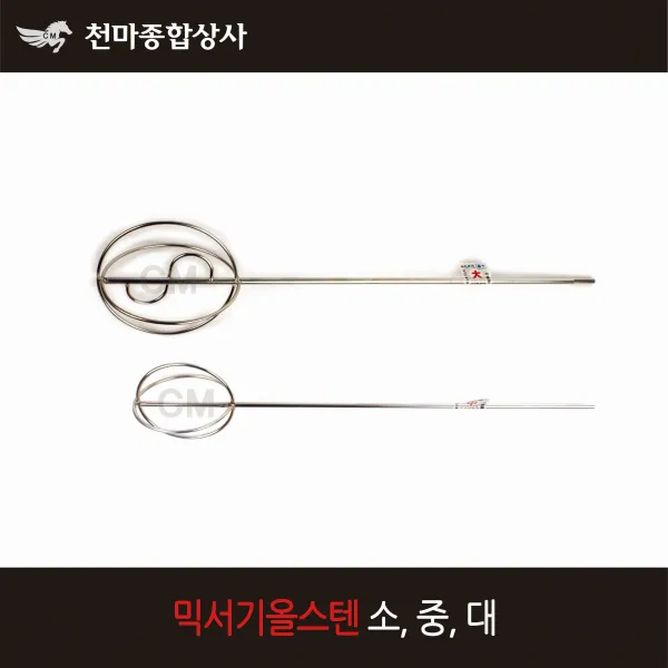 신바람 동성 믹서기올스텐 믹서기날개 믹서날 꼬인날개 식품용 식품용날 반죽배합 소 중 대, 1개