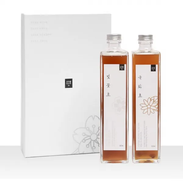 우리꽃연구소 꽃초 500ml 2종 선물세트, 상세설명 참조, 05_목련초 500ml/03_도라지칡꽃초 500ml