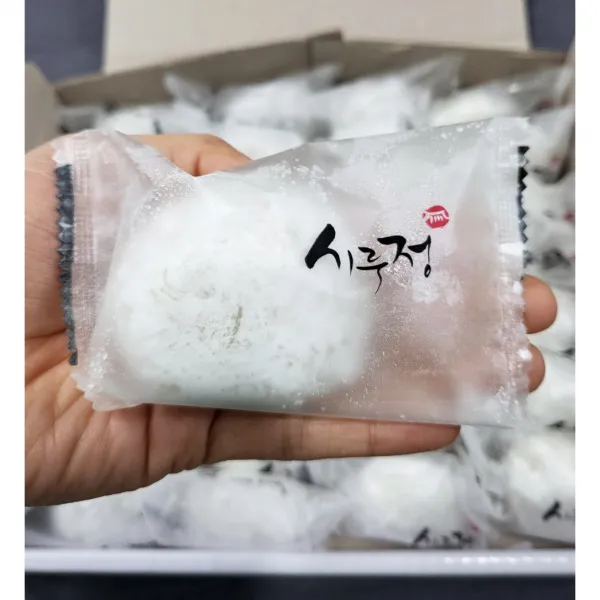 [신라병가]개별포장 흰색찹쌀떡 60gX30개 아침대용 간식대용 선물용, 옵션선택
