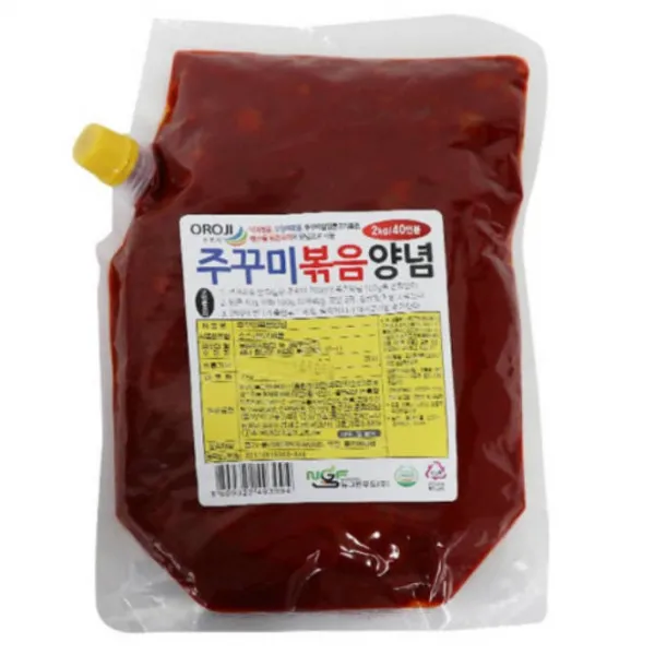 뉴그린 오로지쭈꾸미볶음양념2kg, 2kg, 2개
