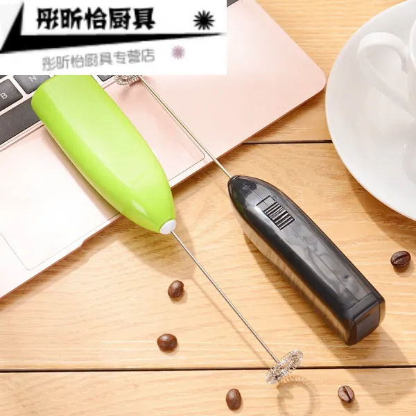 아침 까치 전동 알을 때리다 거품기 커피 믹서 선물 알을 깨다 주방 도구 색깔 랜덤, 상세페이지 참조