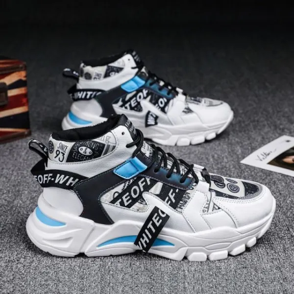 타입 러닝화 남성화 메시 높이 솟다 이지 아웃도어운동화 화이트 보드신발 CHAUSSUREHOMME 4586466976