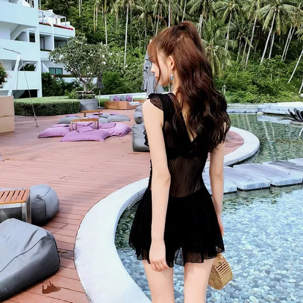 헨리쇼핑 2020 여성용 상하의 래쉬가드 세트 호캉스룩 원피스수영복 실내수영복