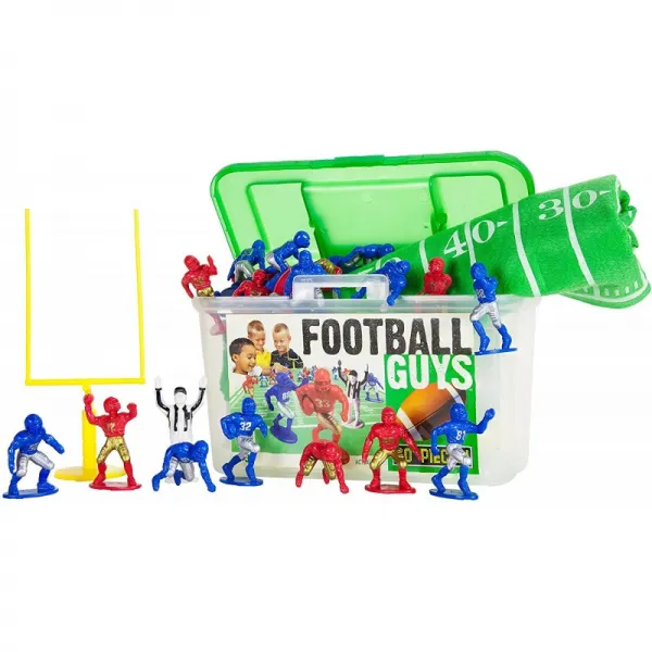 Kaskey Kids Football Guys - Red / Blue는 창조적이고 개방적인 플레이로 상상력을 자극합니다. 2 개의
