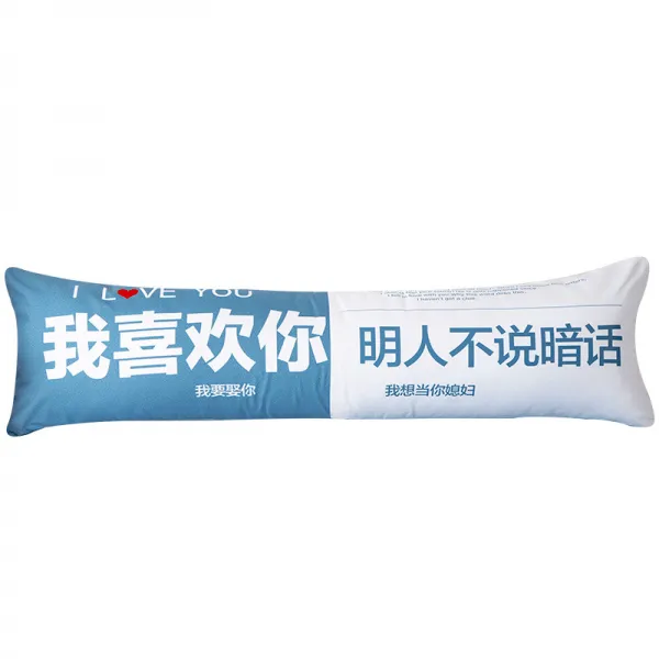 임산부바디필로우 더우인동일제품 쿠션 베개커버, C19-민 그렌 말하지않음 뒷말, T02-120x45cm베개커버+베갯속 함께