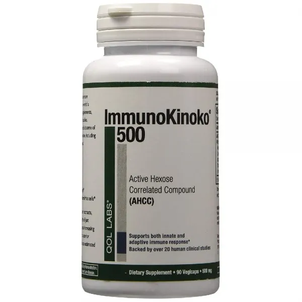 Quality of Life 퀄리티 오브 라이프 임뮤노키노코 AHCC 500 mg 90 정, 상세페이지참조, 상세페이지참조