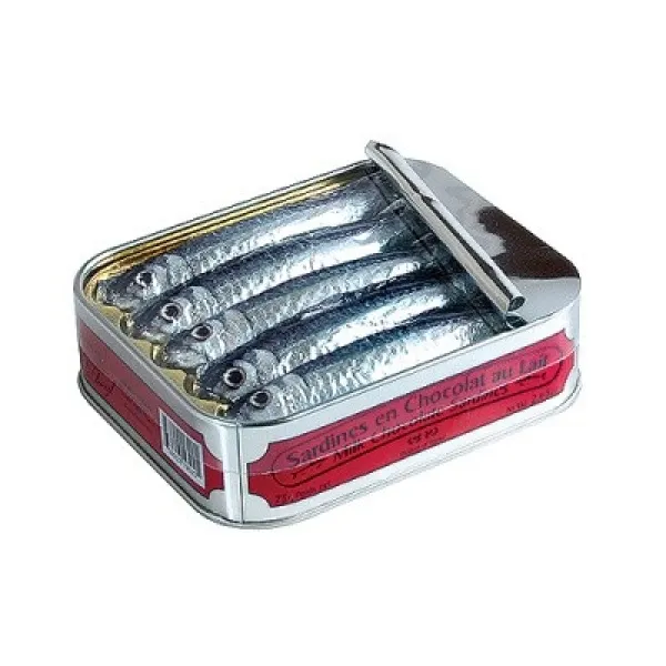[핫트랙스] 오뜨초코 Filet de Sardines (Can) 정어리 초콜릿 캔, 1개