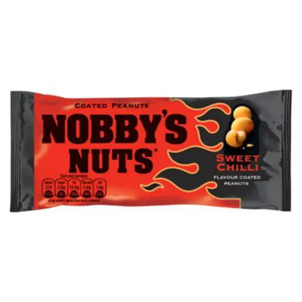 Nobbys Nuts Sweet Chilli Flavour Coated Peanuts 20 X 40g 상세내용참조