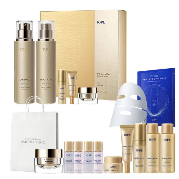  아이오페 롯데pick★단독구성 슈퍼바이탈 2종 기초세트+추가증정 상세 설명 참조